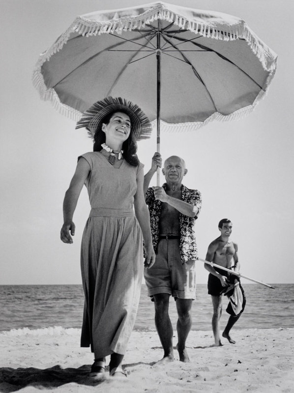 Robert Capa-Pablo Picasso Françoise Gilot