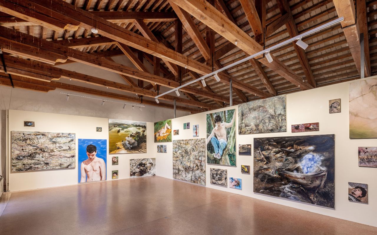 Installation view - Ogni Pittura è Paesaggio 2026 Fondazione Bevilacqua La Masa ph.Giorgio Bombieri