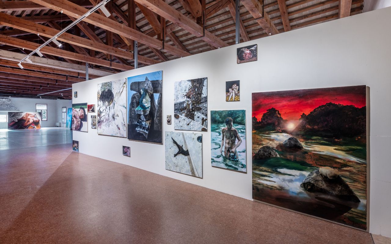 Installation view - Ogni Pittura è Paesaggio 2026 Fondazione Bevilacqua La Masa ph.Giorgio Bombieri
