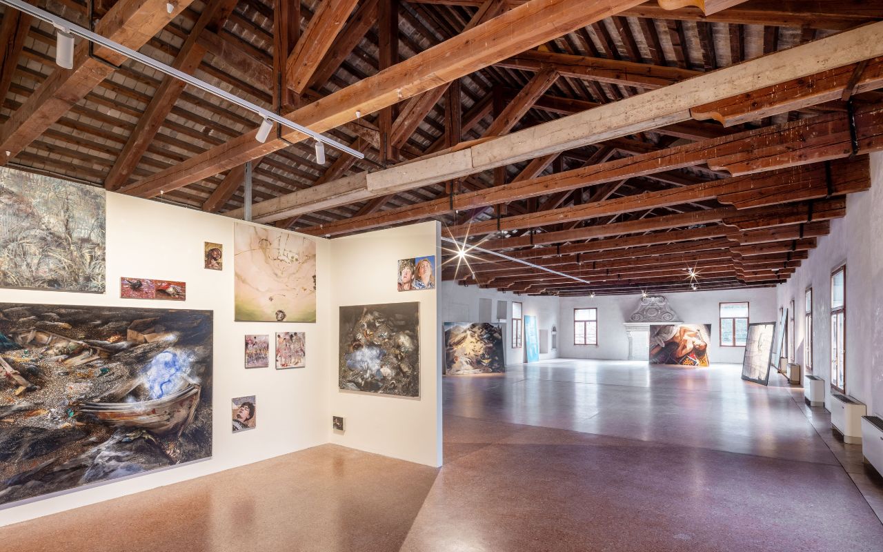 Installation view - Ogni Pittura è Paesaggio 2026 Fondazione Bevilacqua La Masa ph.Giorgio Bombieri