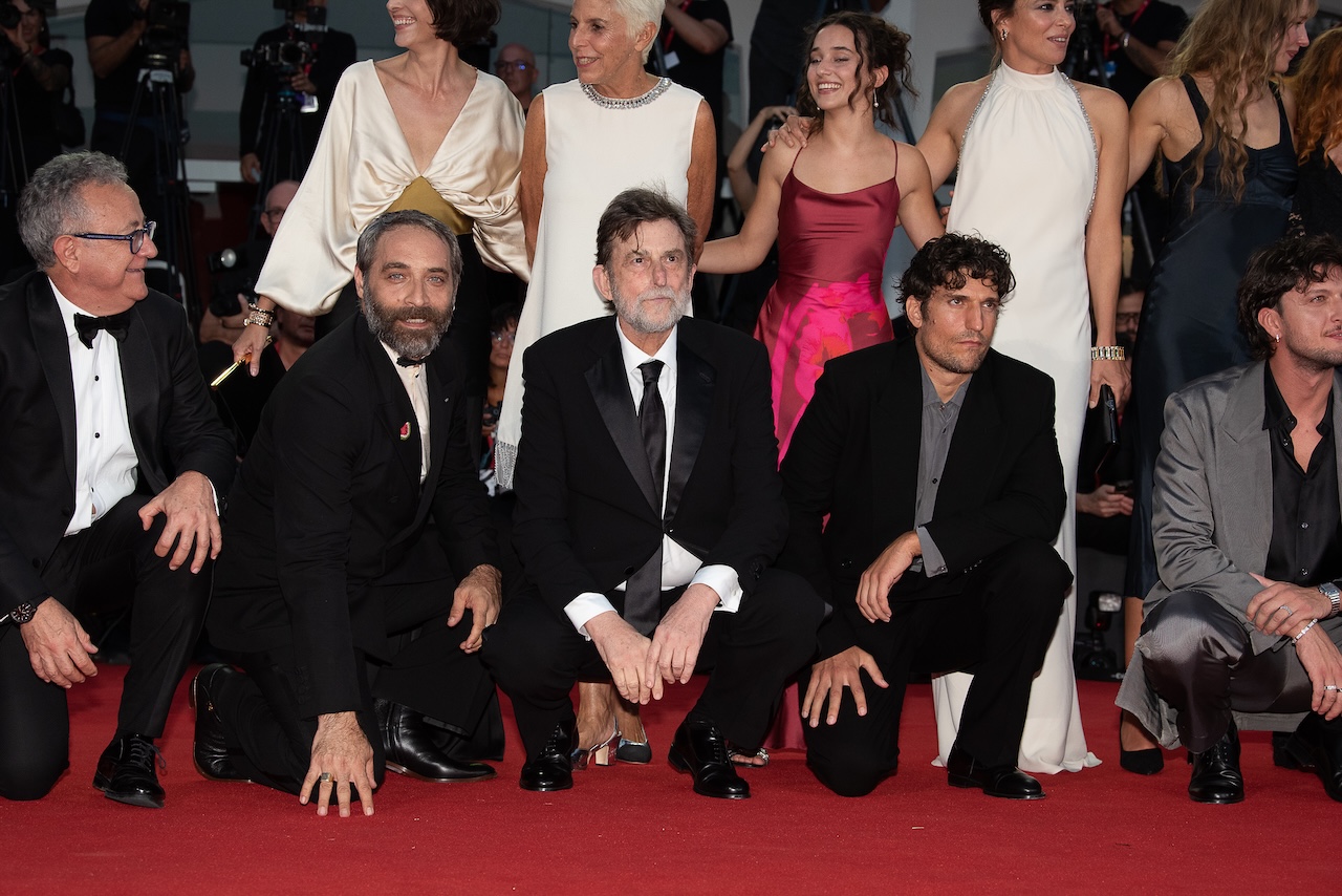 Nanni Moretti Louis Garrel Red Carpet Succederà questa notte ph rossana viola