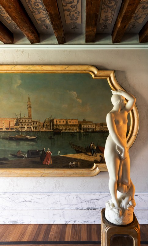 Work and installation of ORBITA Venezia by Etereo at Palazzo Ca’ Donà